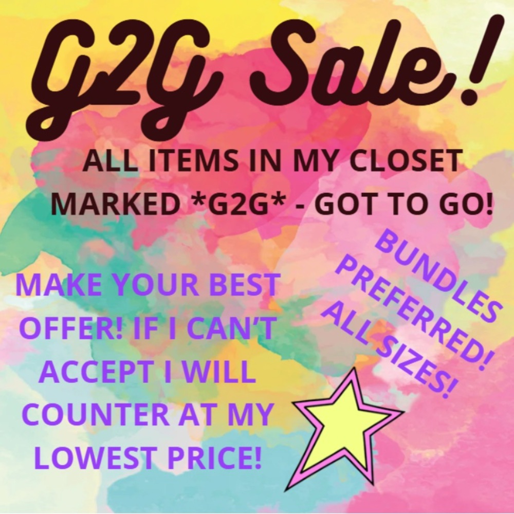 *G2g* Sale! Every Item Marked *G2g* Must Go! Bund… - image 1
